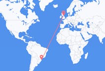 Flights from Florianópolis, Brazil to Durham, England, the United Kingdom