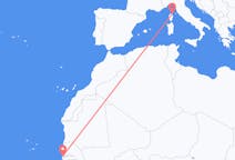 Flyreiser fra Banjul, til Bastia