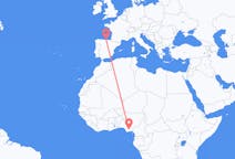 Flyreiser fra Owerri, Nigeria til Santander, Spania