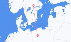 Flights from Poznan to Örebro County