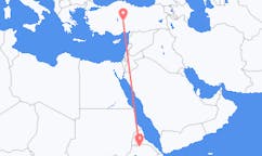 Flüge von Shire, Äthiopien nach Nevşehir, die Türkei