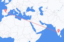 Flyrejser fra Bangalore til Madrid