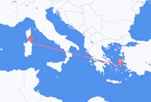 Fly fra Olbia til Ikaria
