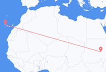 出发地 苏丹出发地 喀土穆目的地 西班牙圣克鲁斯-德拉帕尔马的航班