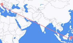 Flights from Kendari, Indonesia to Rimini, Italy