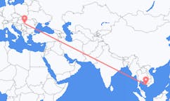 Loty z miasta Phú Quốc do miasta Arad
