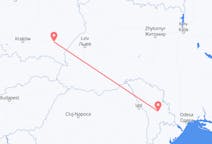 Vluchten van Chisinau naar Rzeszow
