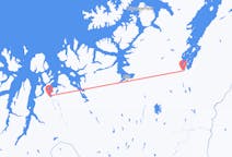 Loty z miasta Sørkjosen do miasta Lakselv