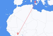 Flüge von Bouake, Côte d’Ivoire nach Palermo, Italien