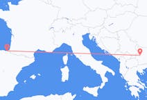 Loty z Sofia, Bułgaria do San Sebastián, Hiszpania