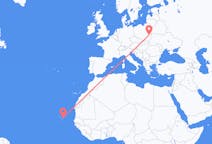 Flights from Boa Vista in Cape Verde to Lublin in Poland