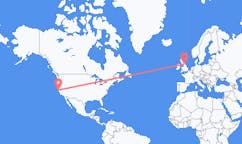 Flights from Oakland, the United States to Durham, England, the United Kingdom