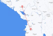 Flights from Podgorica, Montenegro to Tirana, Albania