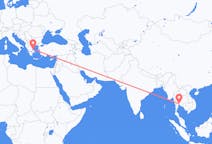 出发地 泰国出发地 曼谷目的地 希腊斯基亚索斯的航班