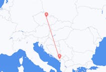Voos de Pardubice, República Tcheca para Podgorica, Montenegro