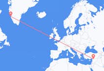 Flyreiser fra Aleppo, til Nuuk