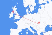 Flyreiser fra Oradea, Romania til Belfast, Nord-Irland
