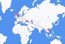 Flyreiser fra Pleiku, Vietnam, til Edinburgh, Vietnam