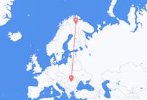 Flug frá Sibiu, Rúmeníu til Ivalo, Finnlandi