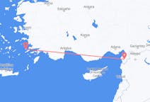 Flights from Kalymnos, Greece to Hatay Province, Turkey