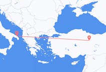 Flyreiser fra Brindisi, Italia til Sivas, Tyrkia