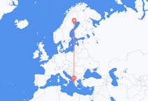 Flights from Preveza, Greece to Skellefteå, Sweden