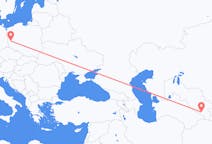 Flights from Qarshi, Uzbekistan to Zielona Góra, Poland
