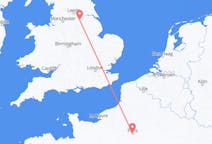 Flyreiser fra Doncaster, England til Paris, Frankrike