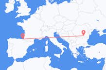 Flights from San Sebastian to Bucharest