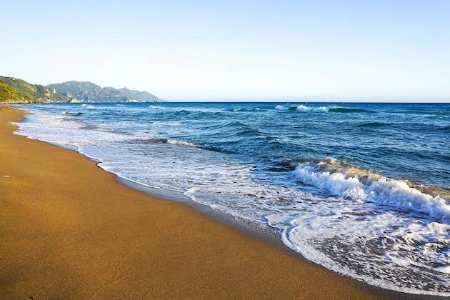 Excursión en tierra privada: playas de Corfú Paleokastritsa y Glyfada