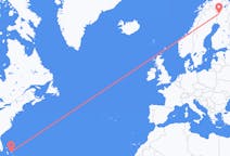 Flights from Rock Sound, the Bahamas to Kittilä, Finland