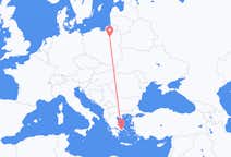 出发地 波兰从 什奇特诺目的地 希腊雅典的航班