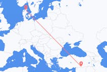 Flights from Şanlıurfa, Turkey to Aalborg, Denmark