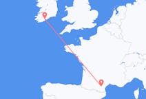 Flyg från Carcassonne, Frankrike till Cork, Irland