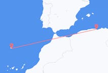 Flyreiser fra Béjaïa, til Funchal