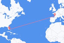 Flights from Miami, the United States to Bordeaux, France