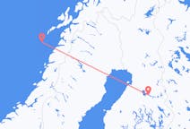 Flüge von der Stadt Røst in die Stadt Kajaani