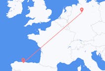 Flyreiser fra Asturias, Spania til Hannover, Tyskland
