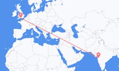 Flights from Nashik, India to Bournemouth, the United Kingdom
