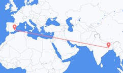 Vluchten van Durgapur, India naar Murcia, Spanje