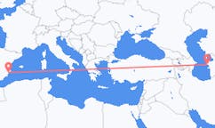 Flyg från Türkmenbaşy, Turkmenistan till Alicante, Spanien