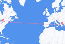 Flyreiser fra Toronto, Canada til Volos, Hellas