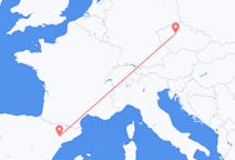 Vols de Lérida, Espagne pour Prague, Espagne