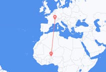 Flights from Niamey to Geneva