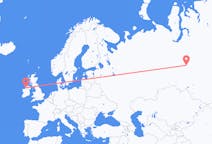 Flights from Nizhnevartovsk, Russia to Donegal, Ireland