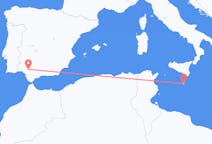Flyrejser fra Malta, Malta til Sevilla, Spanien