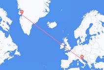 Flyrejser fra Ilulissat til Ancona