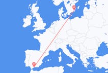 Voli da Malaga, Spagna a Kalmar, Svezia