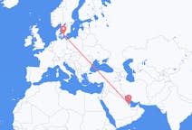 Flyrejser fra Bahrain Island til København