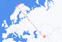 Flights from Mazar-i-Sharif in Afghanistan to Andselv in Norway